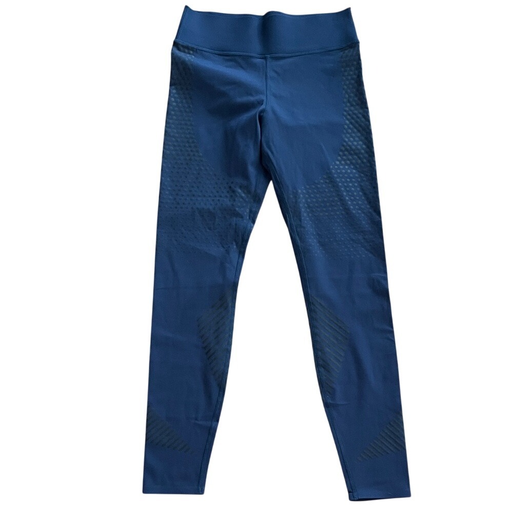 ZYIA‎ Active Navy Audere Hi Rise Leggings 7/8 6-8 NWT